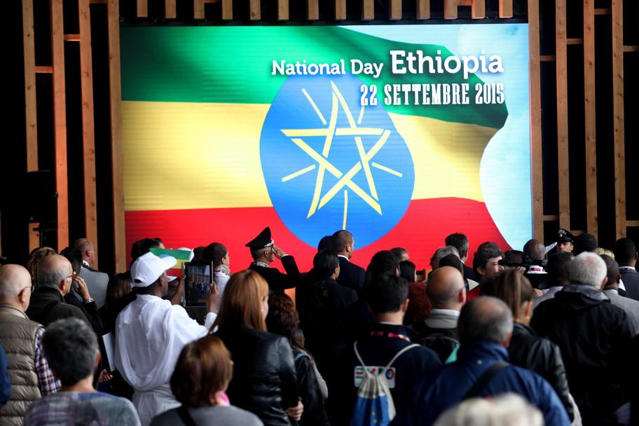 National Day dell&#39;Etiopia ad Expo 2015 (Ansa)